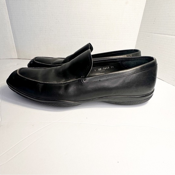 $550 PRADA Milano 1 4D 1645 Leather Casual Loafers - Picture 5 of 8